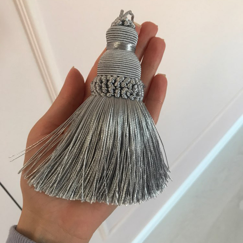 BEL AVENIR Tassel Hanging Pendant Home Decor Handmade Key Tassels Hanging Ball Fringe Spike For Sofe Pillow Accessories