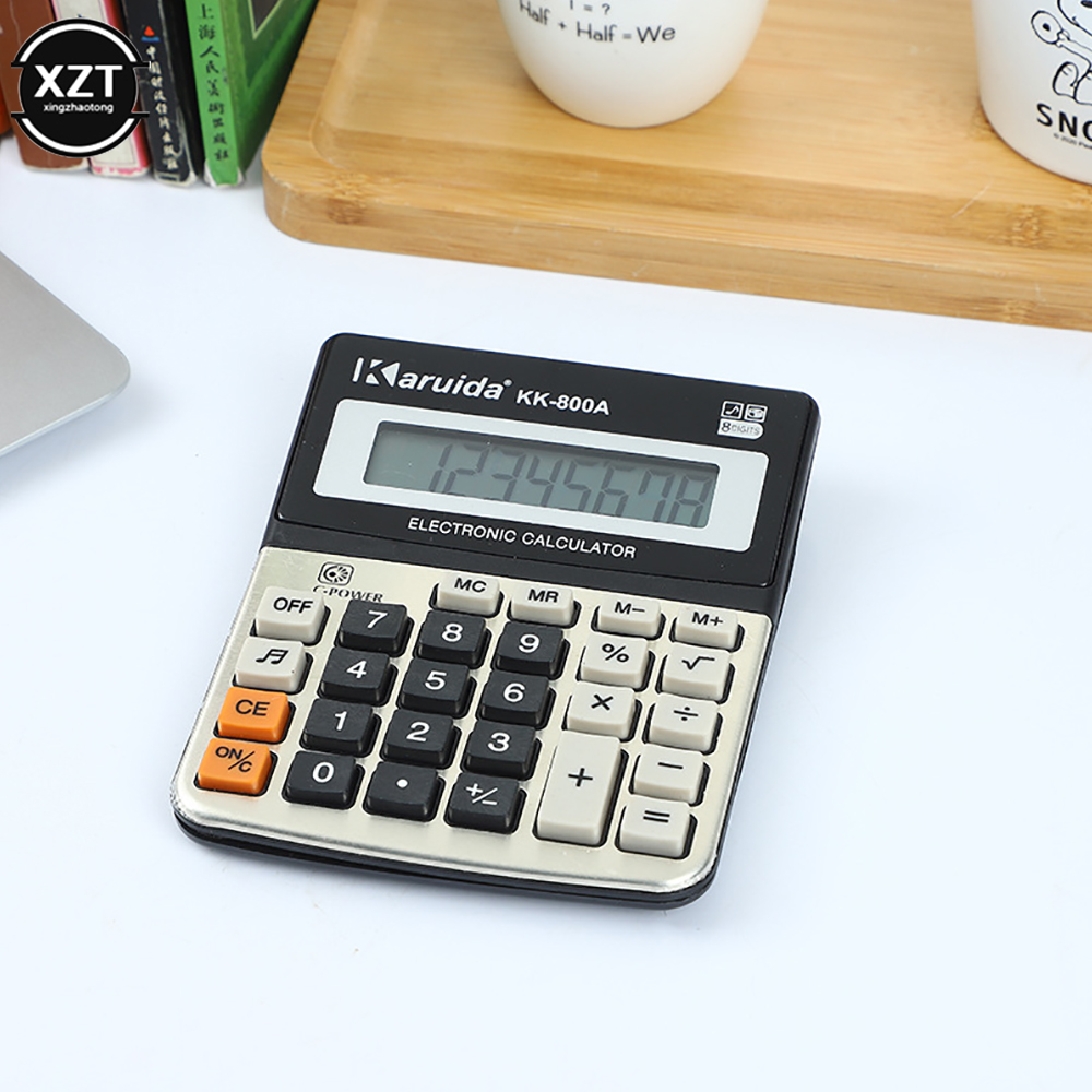 Calculatrice universelle Desktop 8 chiffres Calculateurs électroniques Home School Office Stationery Calculator Financial Accounting Tool