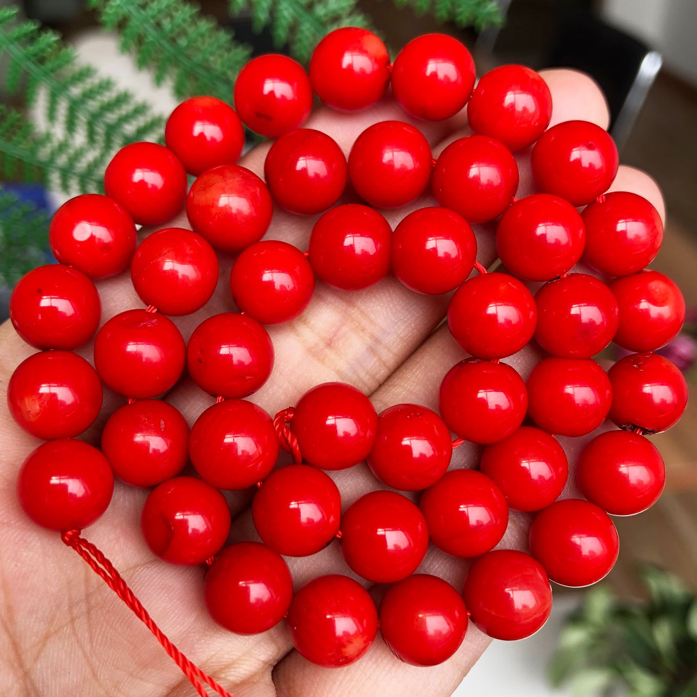 4 6 8 9 10 mm natuursteen rode koraal kralen rond losse spacer kralen voor sieraden maken doe -het -zelfarmband oorbellen Levering 15 