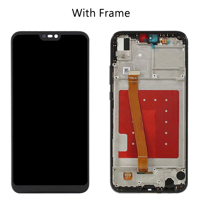 Test nova 3e LCD voor Huawei P20 Lite LCD Display Touch Screen Digitizer-assemblage voor Huawei P20Lite/Nova 3e ANE-LX1 ANE-LX2