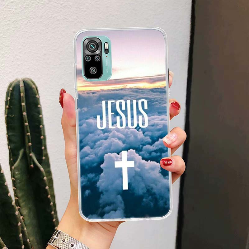 Deus Jesus, ore por xiaomi redmi 10 12 10a 10c 12c 9 9a 9c 9t capa de telefone 8 8a 7 7a 6 6a s2 k20 k30 k40 pro capa de coque