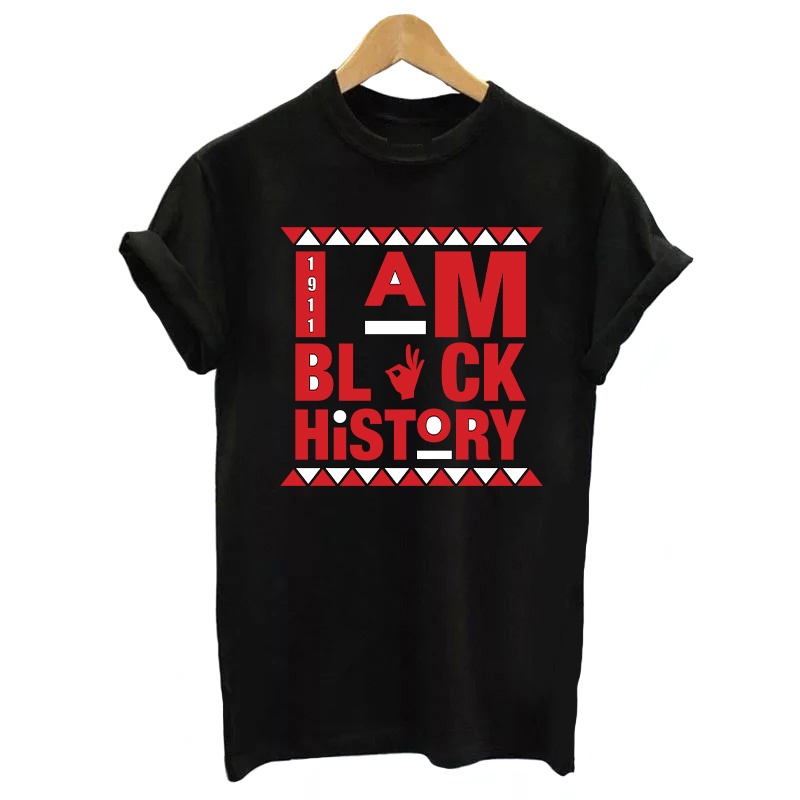 I AM Black History Patch abbigliamento donne e uomini lavabili Black Black Adesivo termico Terma il trasferimento di riscaldamento