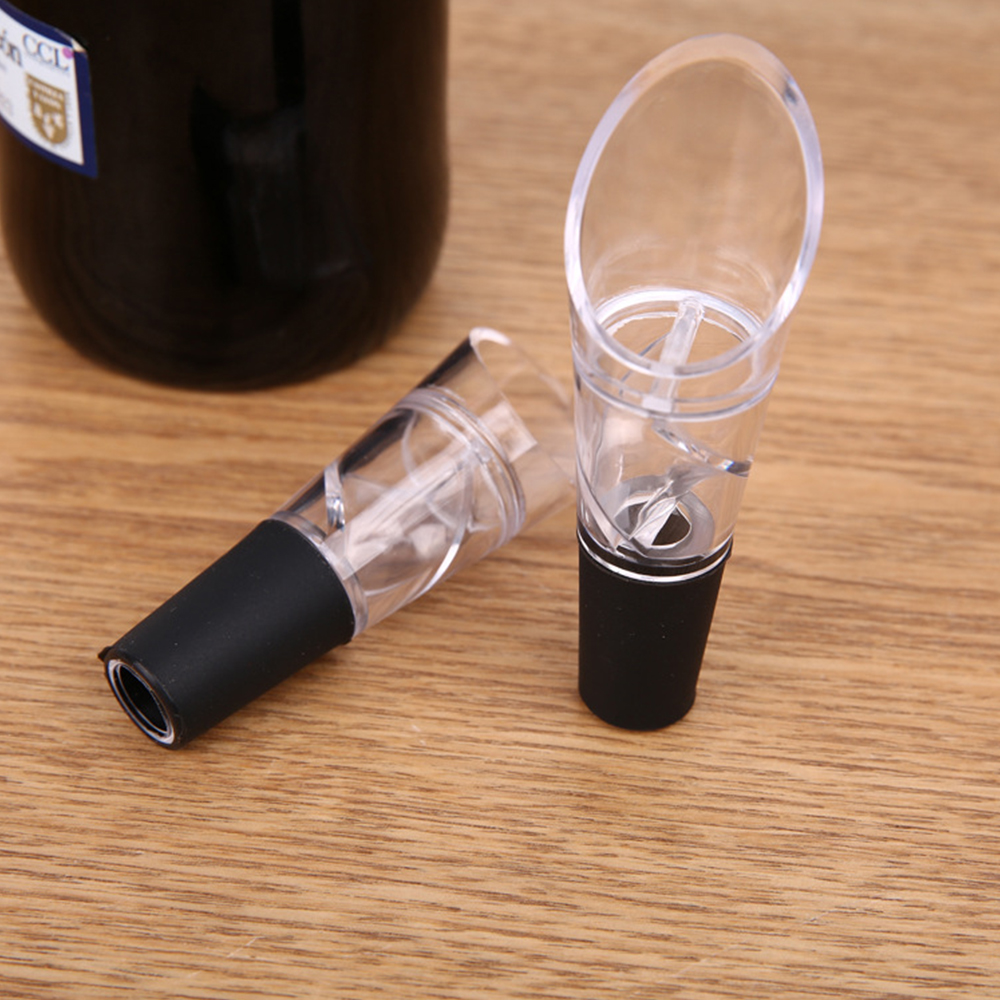 Pompe à air de bouteille de bouteille de vin, économiseur scellé sous vide, conservateur de vin, alcool, verser en spirale, aérateur, Noël