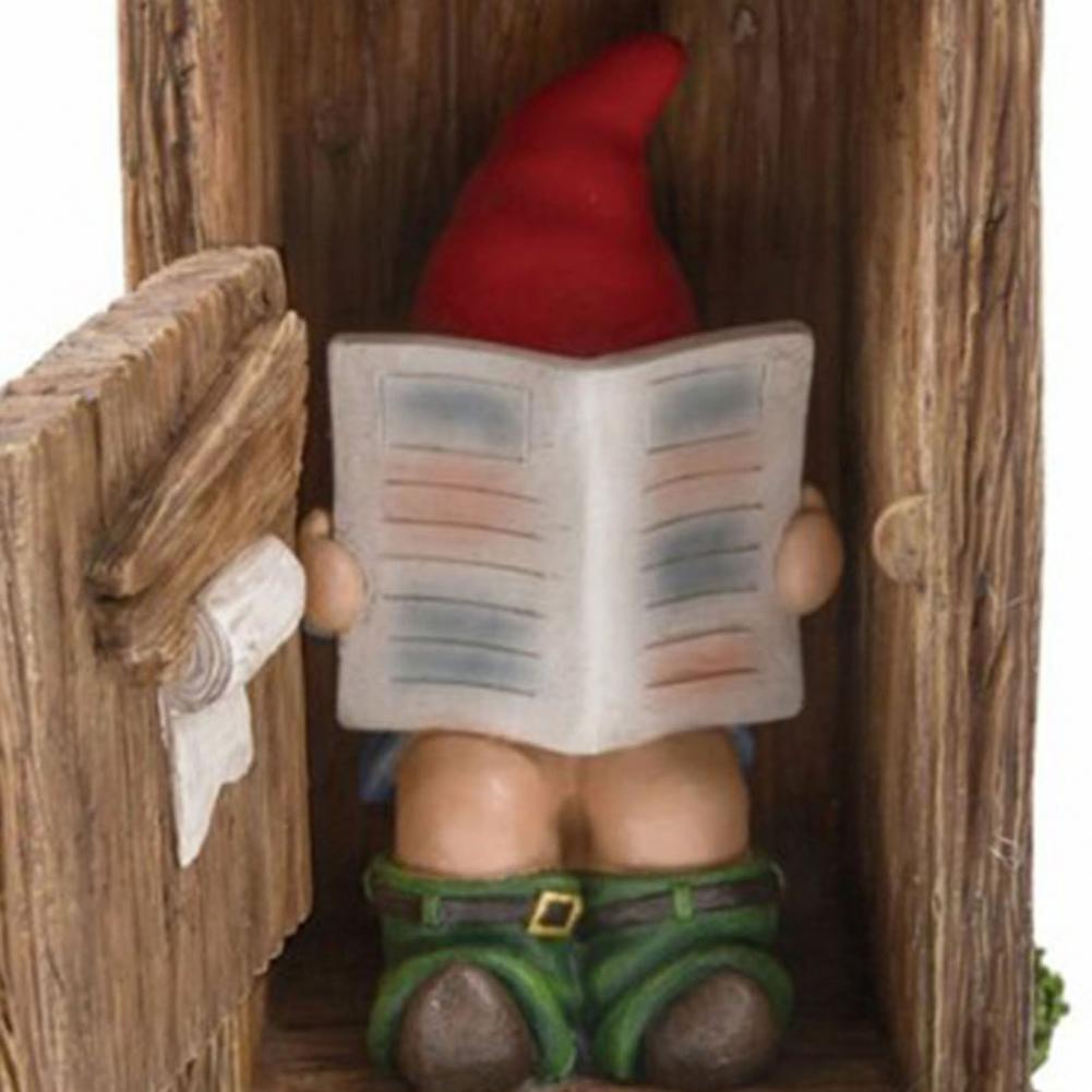 Lettura del libro SCULTTURA DELLA STATUE GNOME DELL'AMTIMAZIONE RESIN DI LINO DI CHIUSA DIVUTO VIVIO VIVIO NAUGHTY DWARF FIGURINA ORNINE DEI DECIVI