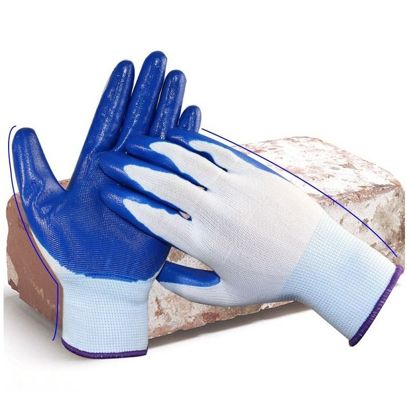 Oil-Proof Working Gloves Protective Safety Heavy Duty slitbeständiga handskar för utomhusarbete Anti-Cut High Quality