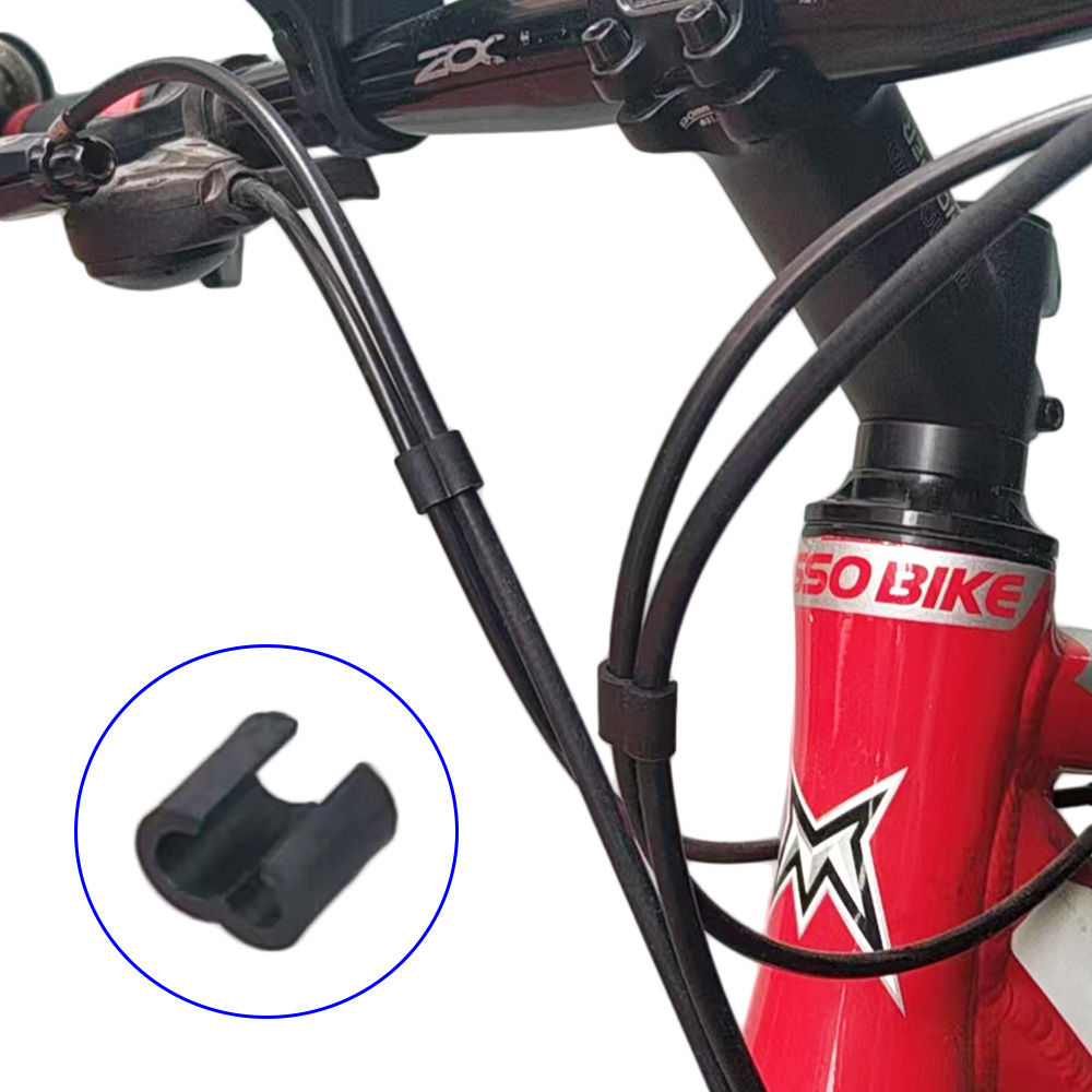 5/10 stcs gigantische fiets originele lijnbundel plastic derailleur shift lijn gesp gigantische mountainbikerrem kabelgeleider pijp