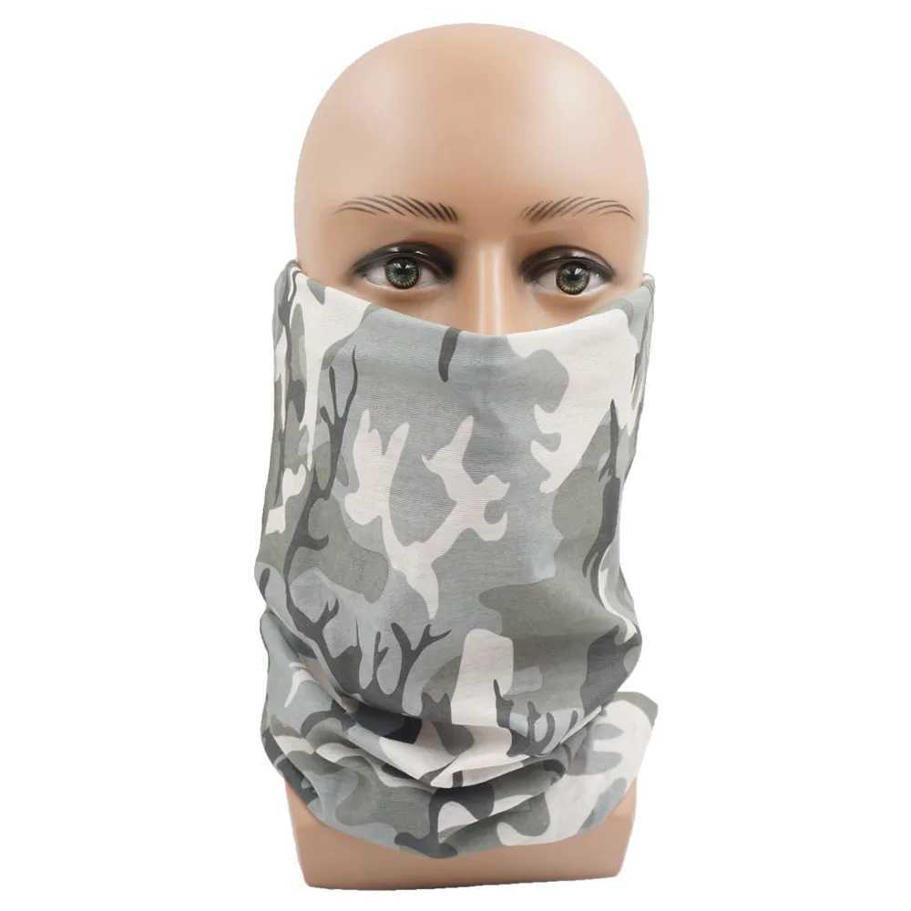 Fashion Face Masks Neck Gaiter Camouflage Bandana Shemagh Couc sans couture Gaiter extérieur de la pêche extérieure Randonnée BALACLAVA SCRANTE SCHEL