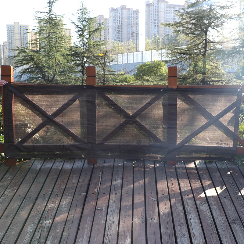 Кофе HDPE уединение экраны забор балконный терраса безопасная конфиденциальность сети сад на задний двор пергола.