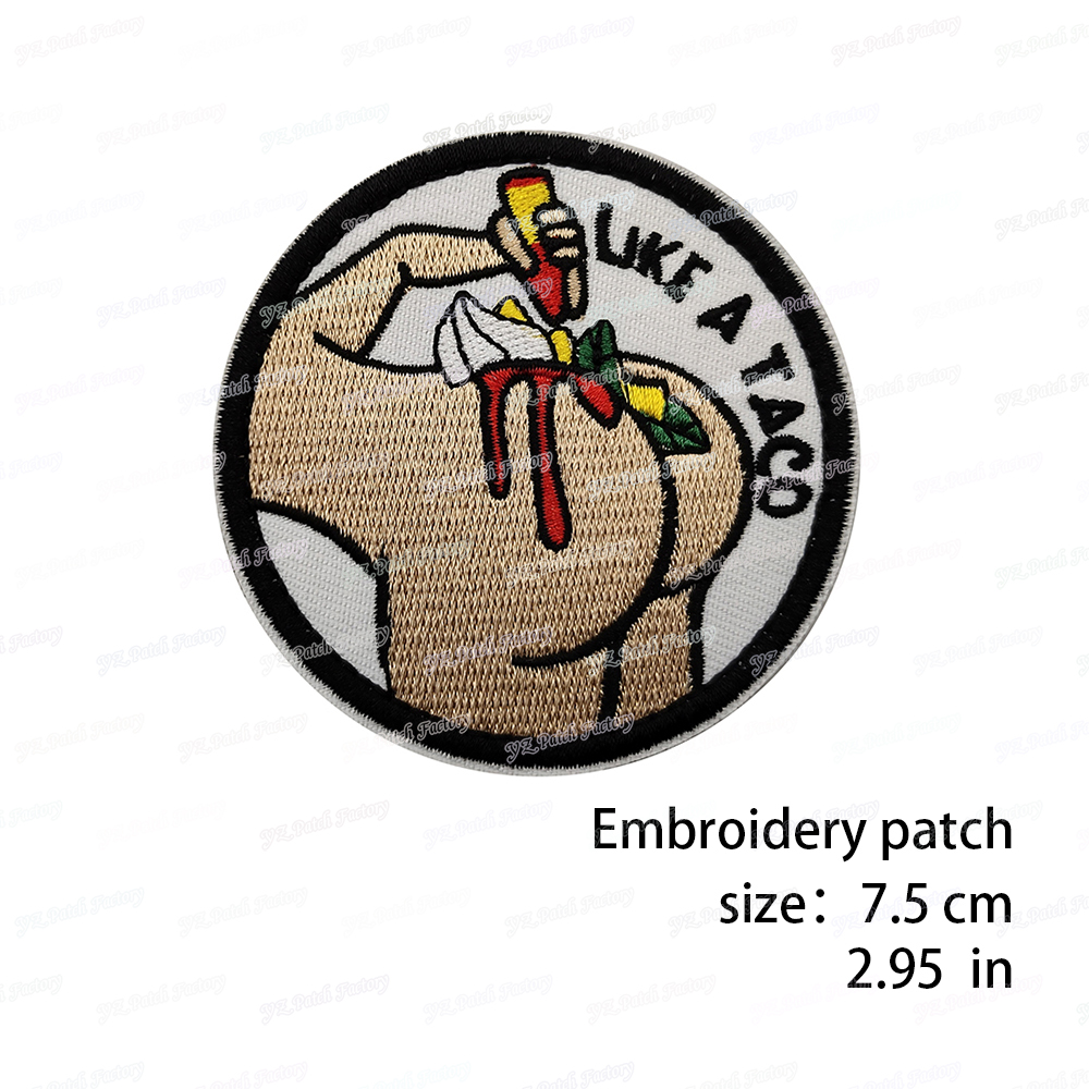 Rock punk sexy drôle sex-sex blague patch adulte se sentir bien motard sales dictons appliques badge