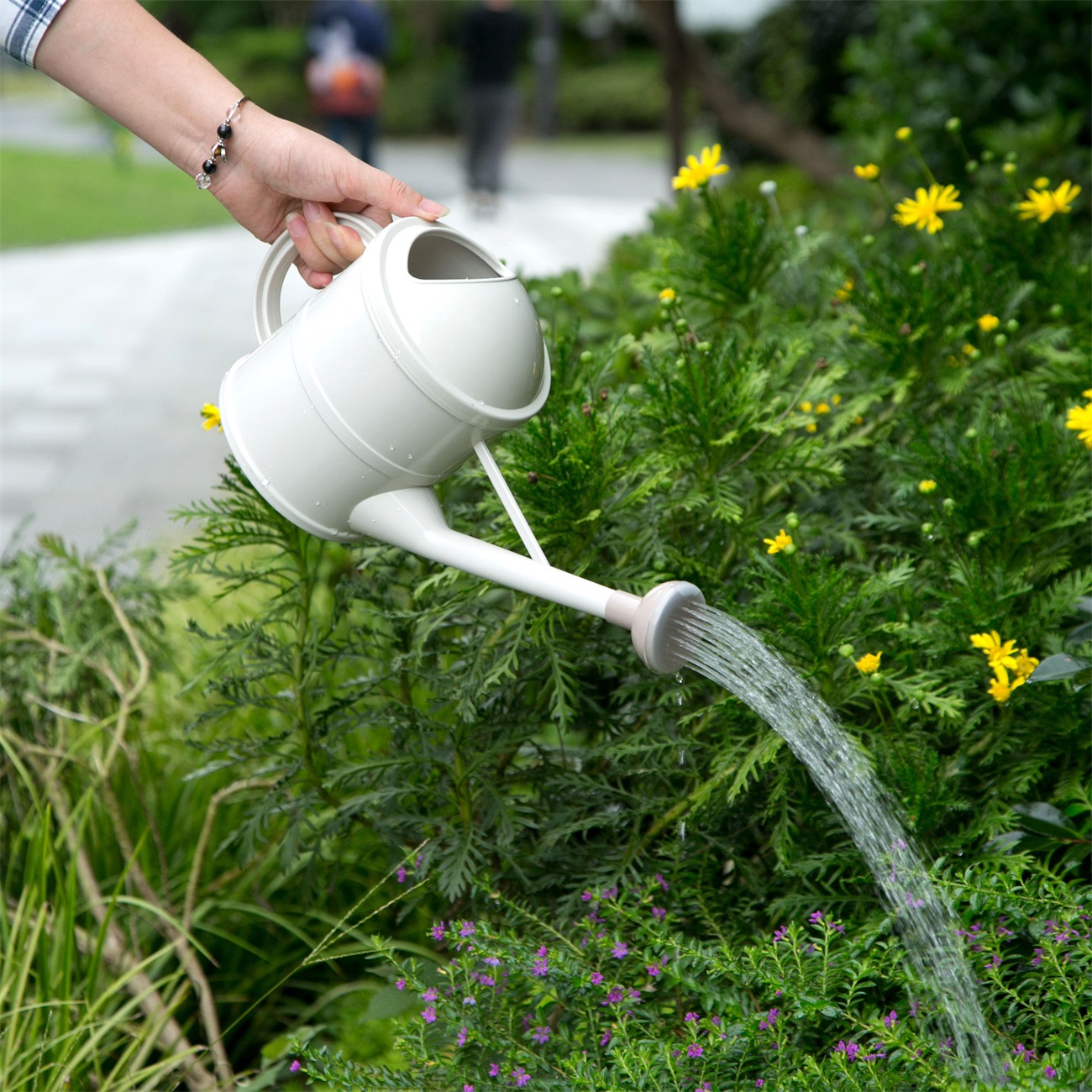 Dubbelanvändning hem trädgård spray vattning kan bonsai saftiga växter vattning anordning trädgårdsarbete vatten flaska blomma vattningsverktyg