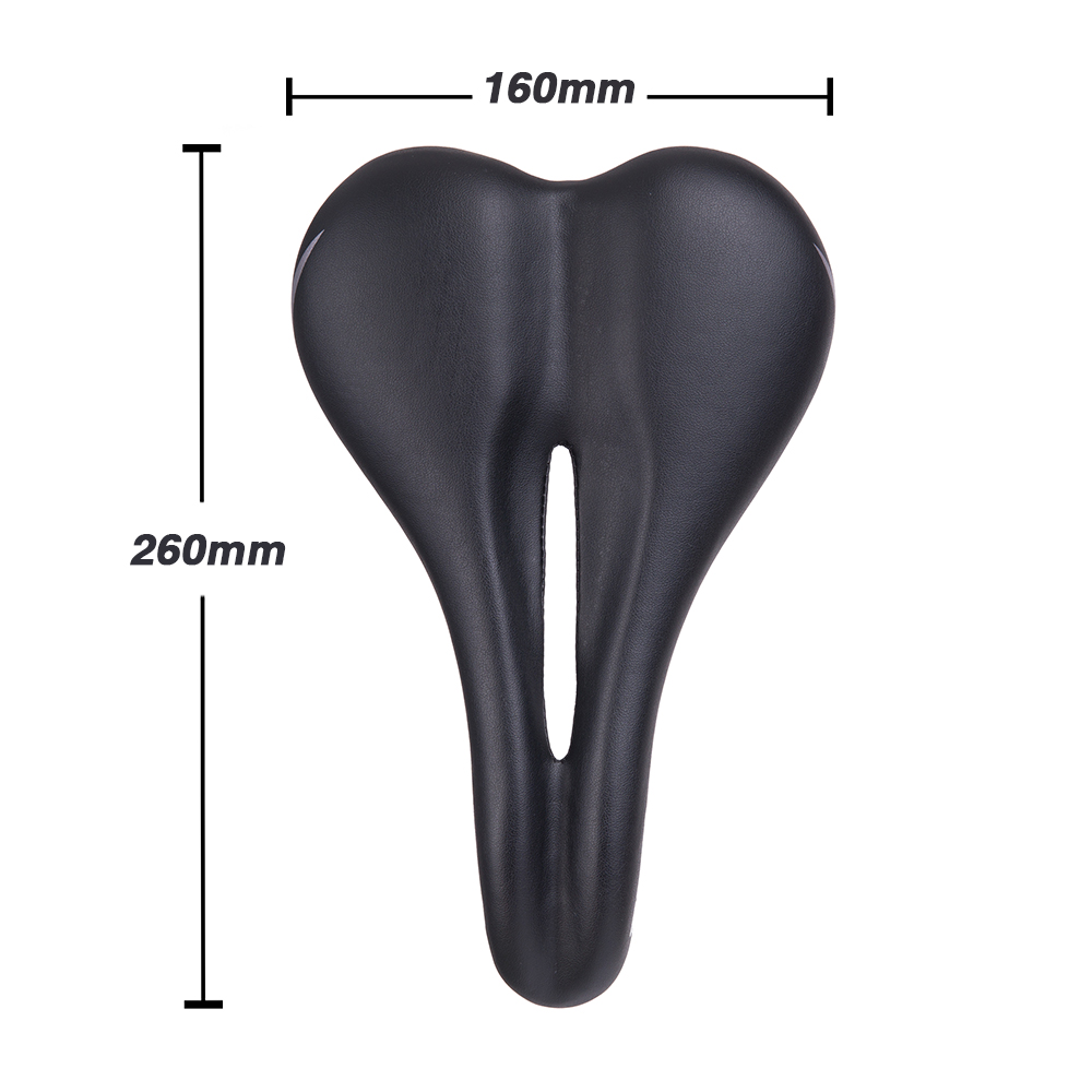 Ztto Soft Bicycle Sild Seat Confort épaissoir larges creux de vélos creux selles cyclistes