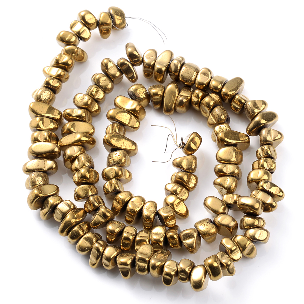 Perle di pietra di ematite naturali multicolore perle di ghiaia di patatine irregolari gioielli che producono accessori collana bracciale fai-da-te 5-8 mm
