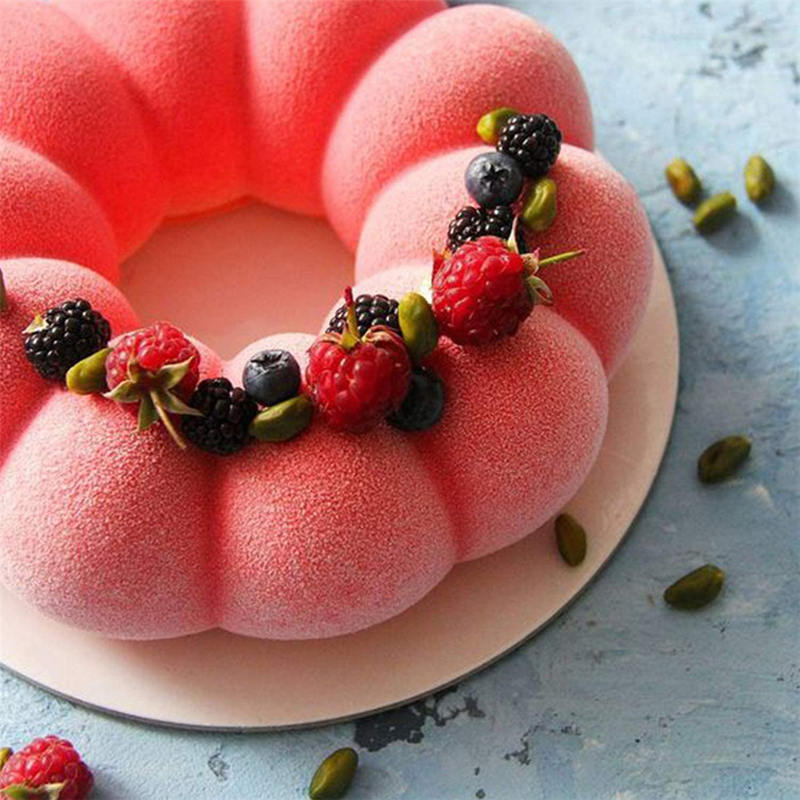 Meibum multipel girland spiral cake silicone mögel fest dessert dekorera verktyg mousse bakmögel kök bakverk model