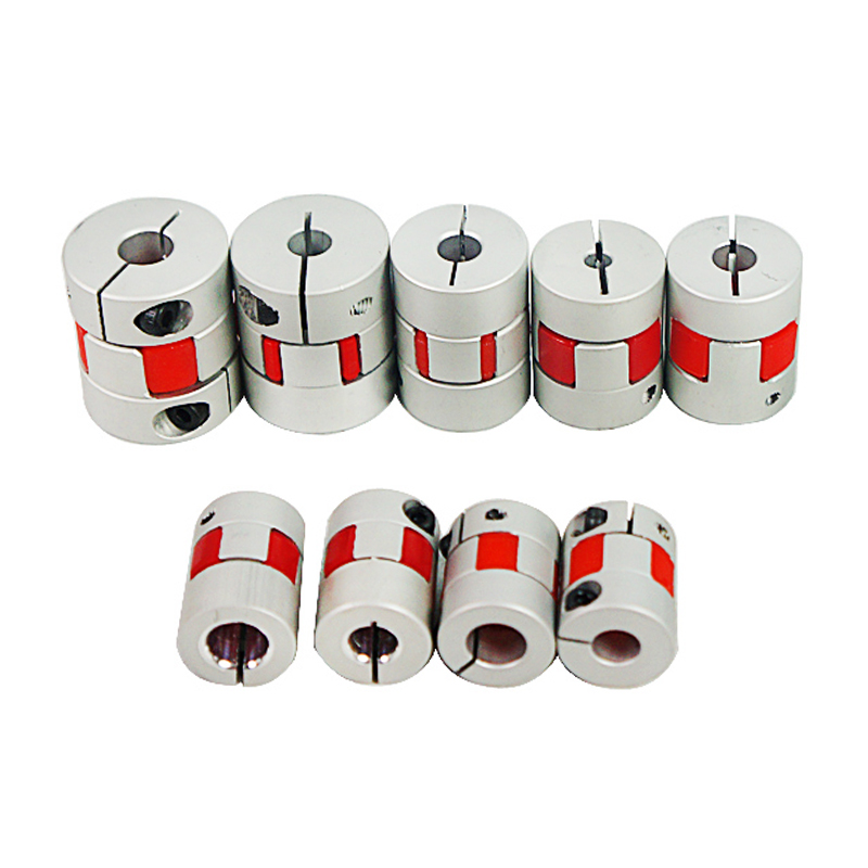 Drie kaken D25L35 Coupler Aluminium pruimflexibele askoppelingsmotorconnector CNC Flexibele koppelingen voor steppermotor