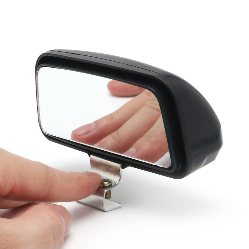 Car Truck Unversal Adjustable Wide Mirror Rear View Blind Spot 11x7cm