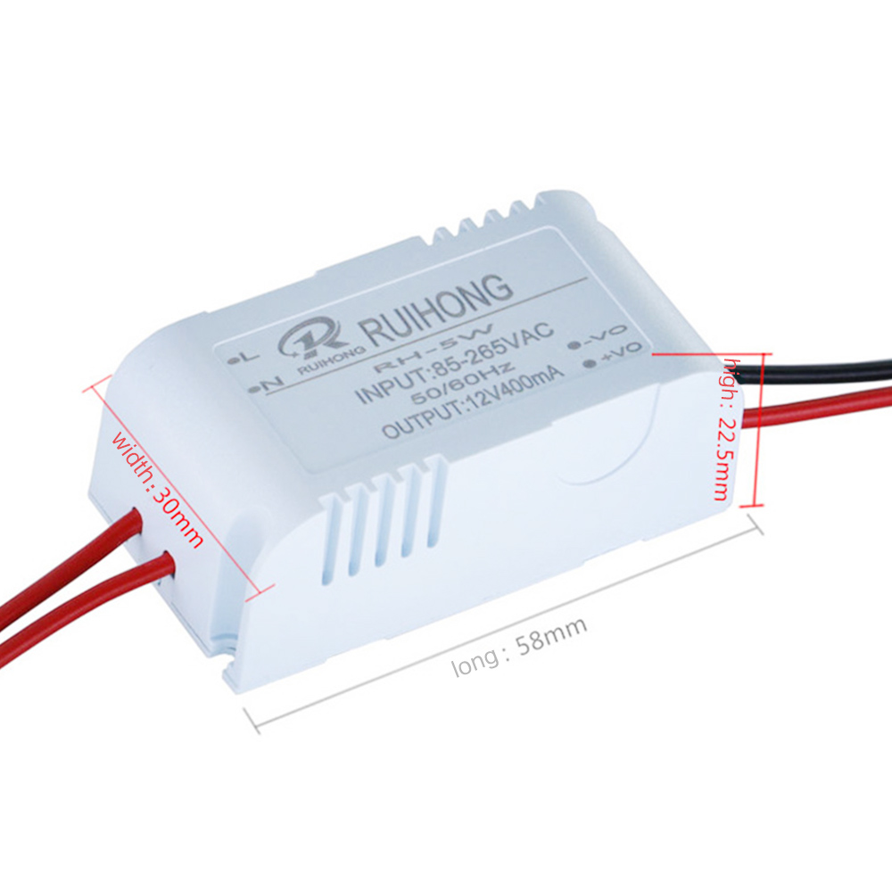 AC-DC Mini-Wandler AC 1A 5W 220 V bis DC 3,3V 5V 9V 12V 15V 24 V Netzteilmodul