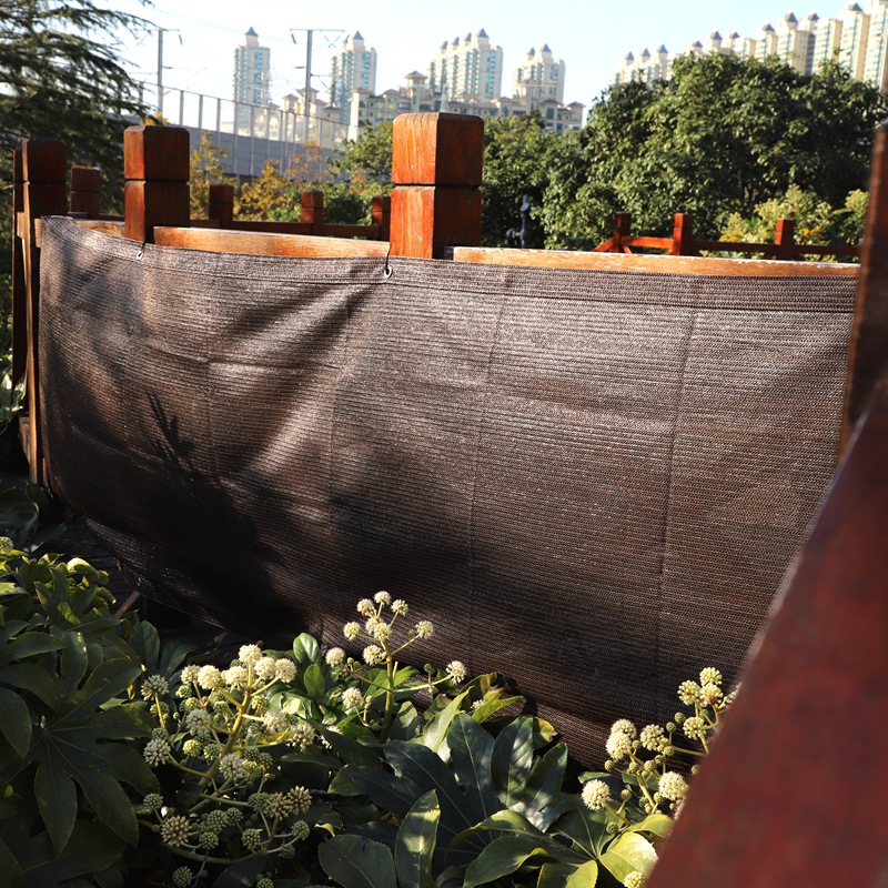 Кофе HDPE уединение экраны забор балконный терраса безопасная конфиденциальность сети сад на задний двор пергола.