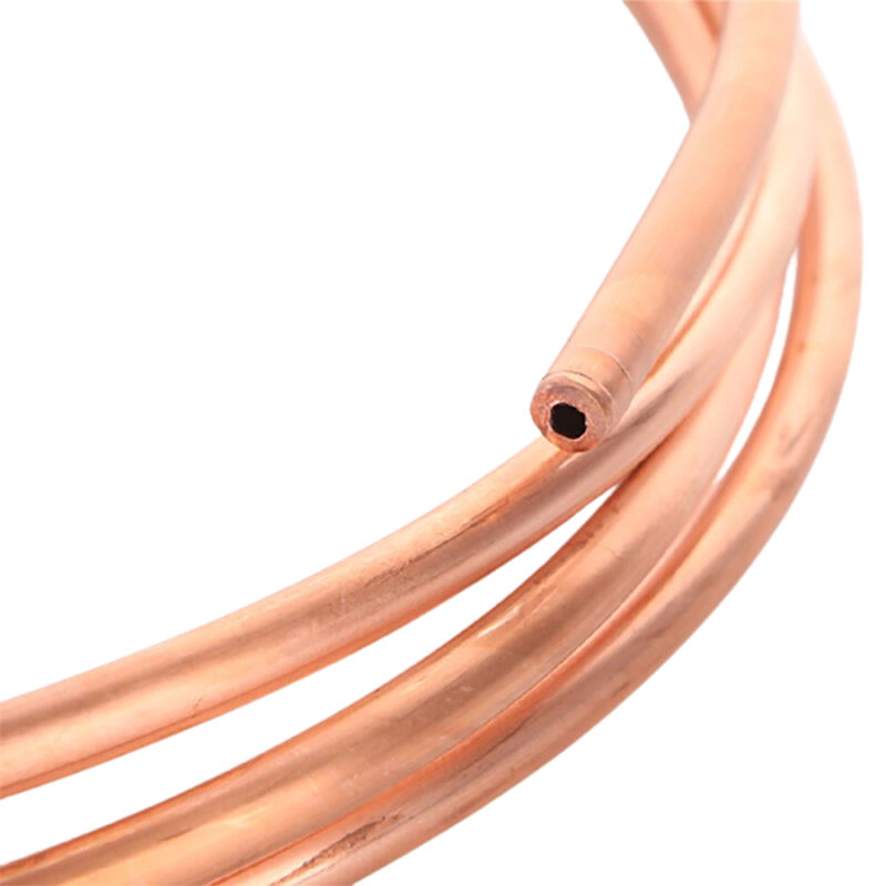 2 meter/perceel 99,9% T2 Soft Copper Tube buitendia.3/4/5/6/8 mm metalen slang Airconditioner Pijp DIY -koeling