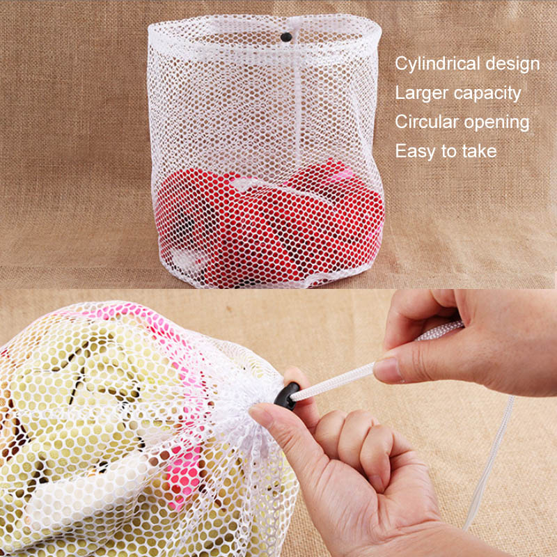 Laundry Bag Basket Underwear Bra Washing Bags Household Cleaning Household Clean Organizer Clothes Drawstring Beam Port