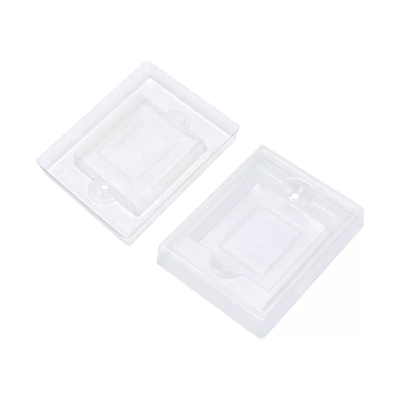 50 -st uit LIN GBC PET DUIDELIJKE PLASTIC Cartridge Cases Boxen Inner Inner Inlay voor GB/GBC DMD voor Gameboy Color Game Card Tray