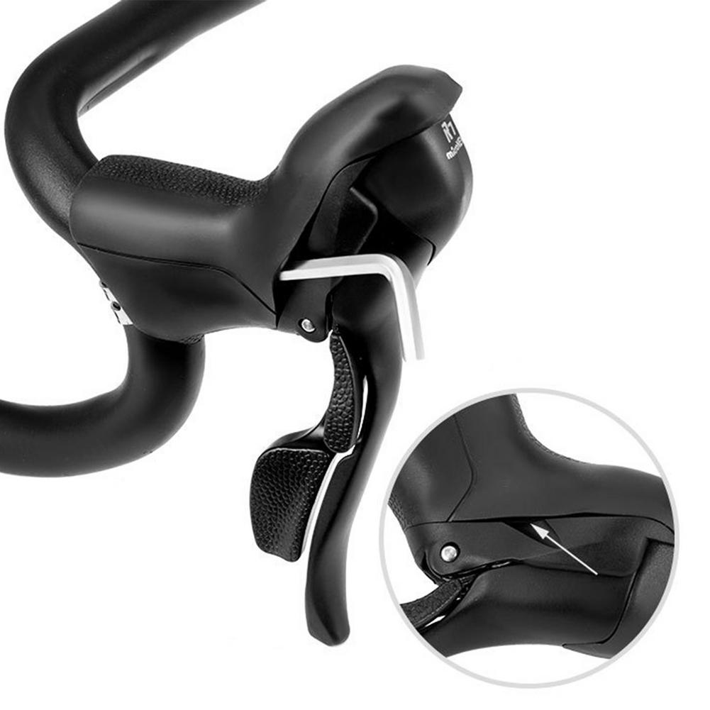 SHIFTER BIKE STRADA DOPPIO TRIM 7 8 9 10 11 DERACHLE BICYLE DERACHLE DERILLETURIO LEVA DI SPEATURA DERIVERA SHIFTER LEVA DERACHIO ANTERIORE