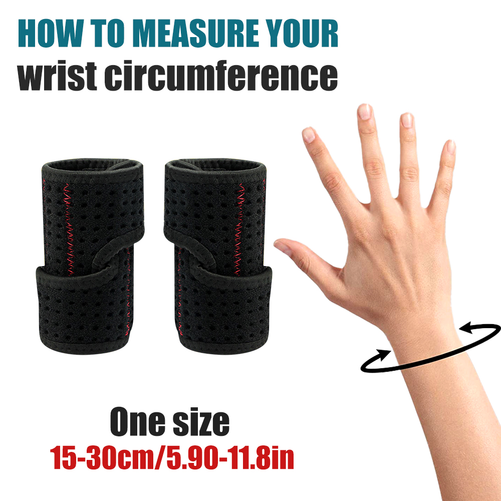 Sports Adjustable Breathable Wrist Brace Wrap with Spring Support for Basketball Gym Training Safety Hand Bands Men Woman