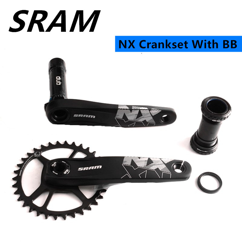 SRAM GX NX SX EAGLE Crankset Bike Bicycle DUB 170mm 175mm 32T 34T Chainring MTB 12s Crankset DUB BSA PF30 BB92 Bottom Bracket