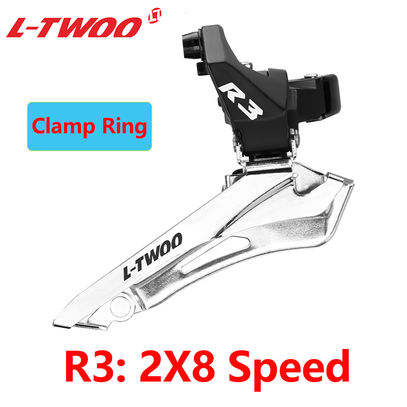 LTWOO R3 2x8 16S Speed Groupset Shifter Lever + Achter Derailleur + Front Derailleur Road Bike Derailleur Compatibel Shimano