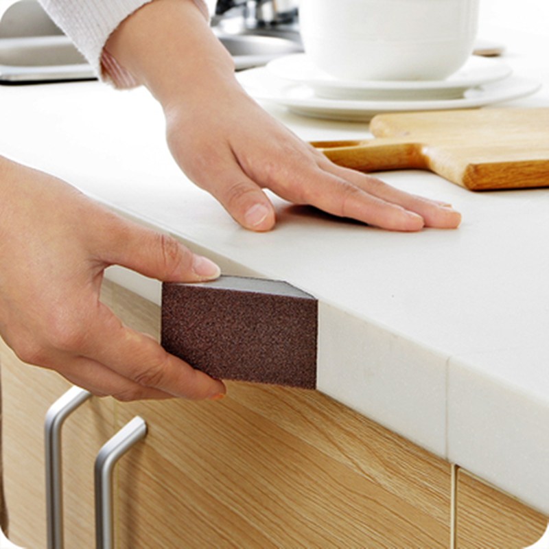 Carborundum Sponge Brush rush Инструмент для снятия ржавчины с удалением ржавчины распадает стиральный очиститель для кастрюли на кухнях кухня для ванной комнаты.