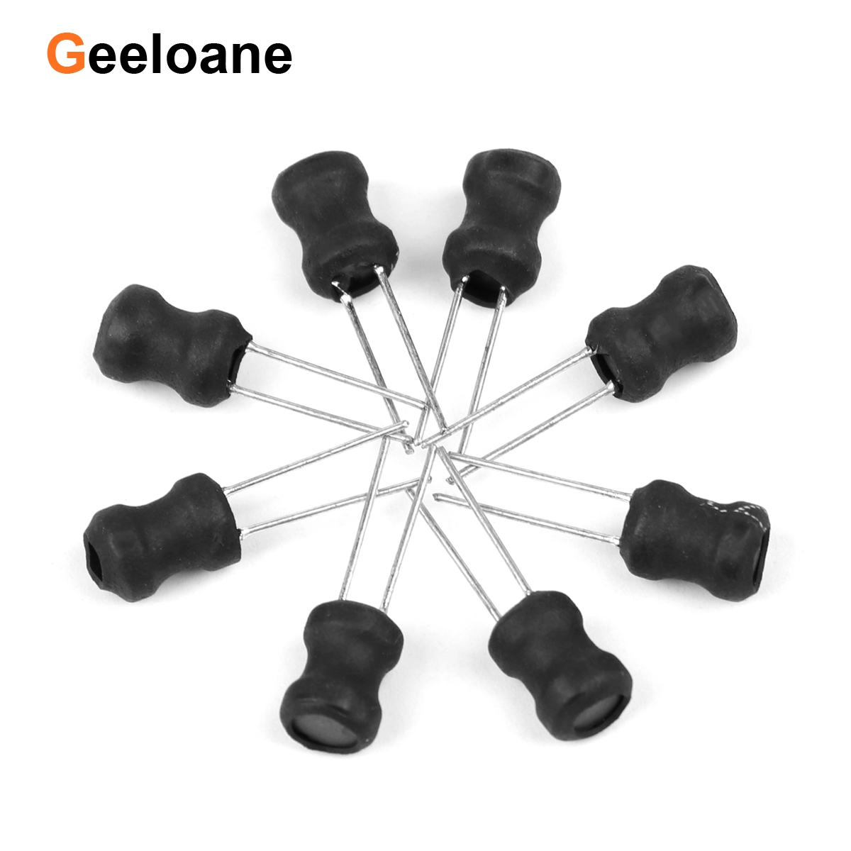 0608 Inductance de puissance de trempette 6x8mm 2,2UH ~ 100mh Bobine de cuivre d'inductance à forme I.7UH 10UH 22UH 100UH 150UH 220UH 10MH