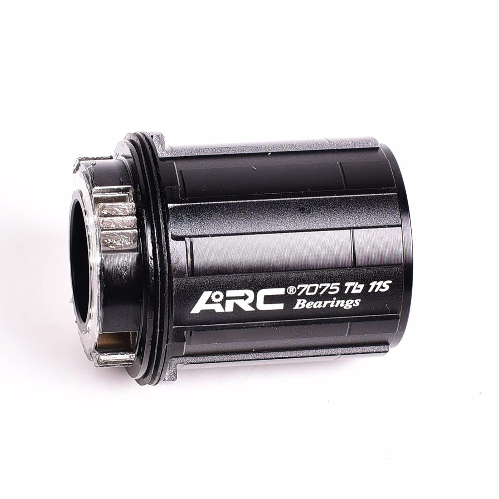 Dla ARC MT005 007 006 REARER Hub 8 9 10 11 Prędkość Wymienna Body FreeHub 4 Pawls Aluminium Stopy Kreseksu 7075 TB 11S Łożyska