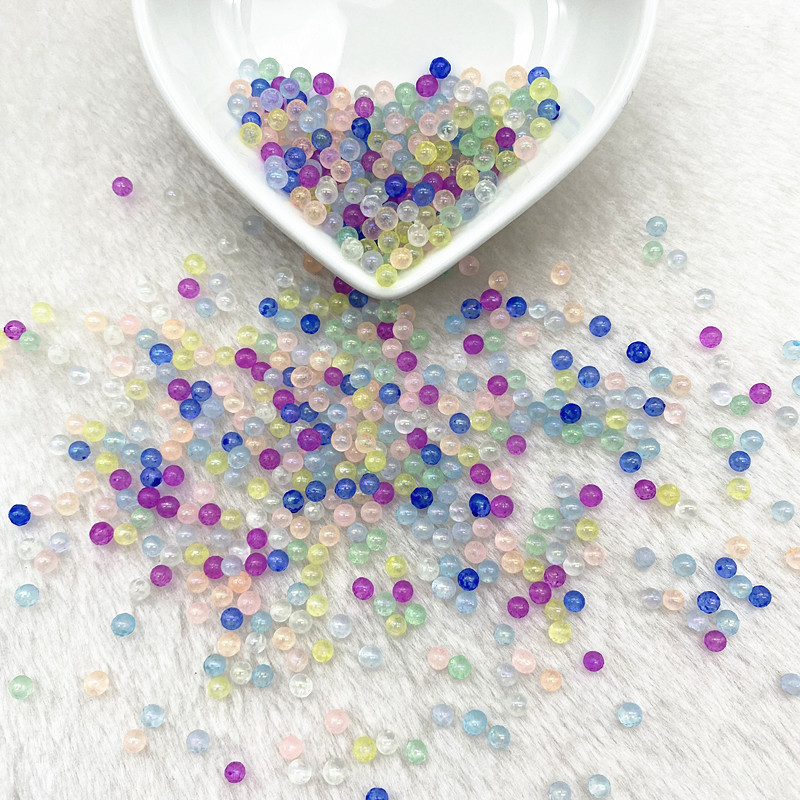 Nuove perle di semi di vetro ceco da 15 g 3,5 mm perle di semi di vetro ceco non foro perle adorabili perle di massa artigianali fai da te.
