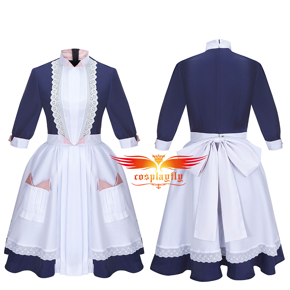 QC Anime Shadows House Emily Cosplay Costume Outfits Azjatyckie dorosłe kobiety ubrania