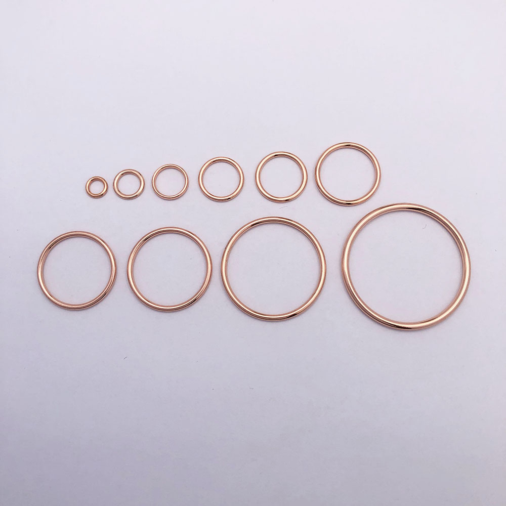 / bra gold rings nickel and lead free 