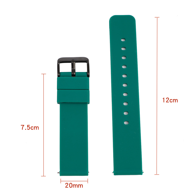 Pasek na nadgarstek Ticwatch e Watchband Silikon Silikonowe Bransoletka Sportowa do Ticwatch 2 TIC WAT