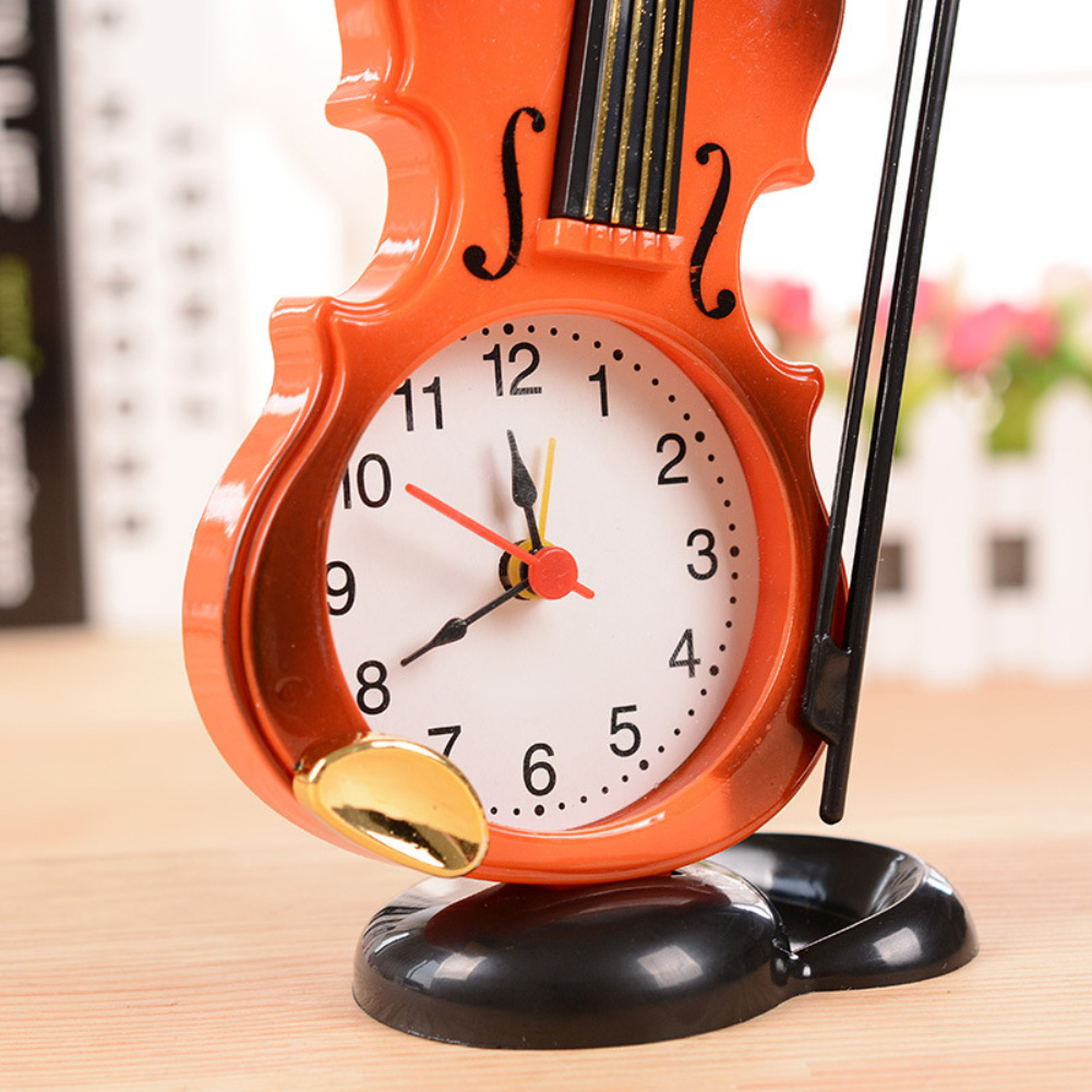 Уникальные Quartz Alarm Clock Vintage Clock Home Office Decor Mini Advase Desk Столдичный будильник Студент Студенческий фестиваль подарки ручной работы c