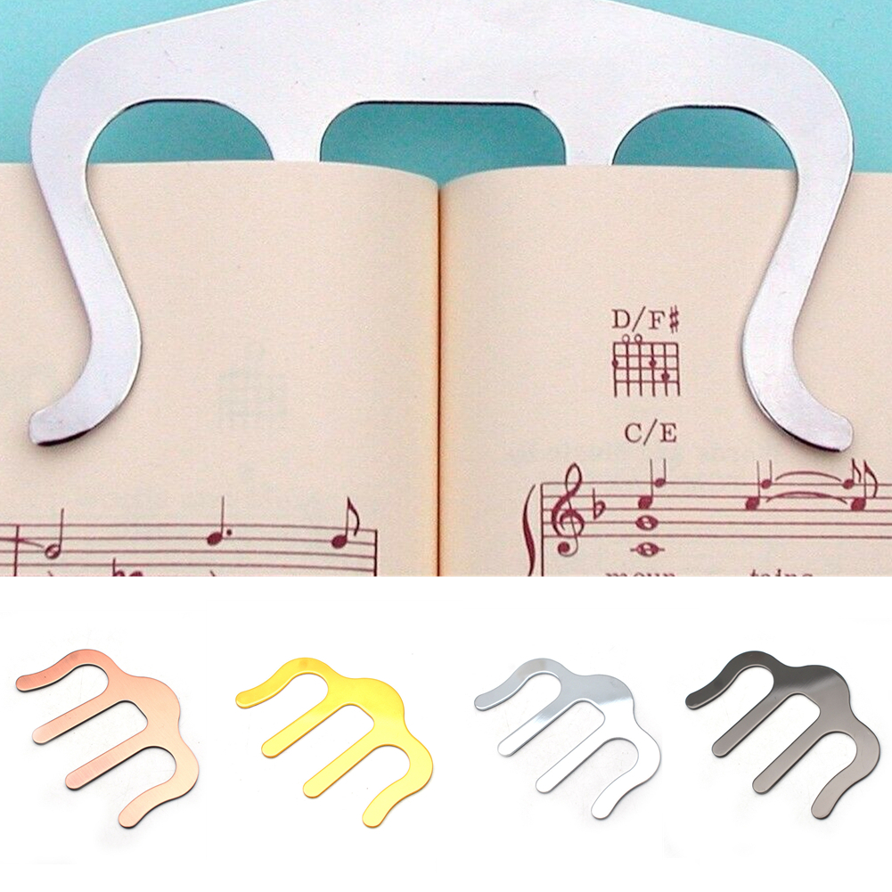 Piano Stands Song Book Book Holder Music Note Clips Sheet Metal for Guitar Speech Draft Magazines Newspapers 2022 Nuovo