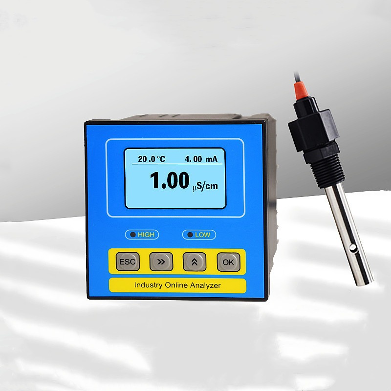 Medidor de condutividade do EC-1800 Condutividade Controlador de teste de condutividade de grande alcance 4-20mA PH METER TDS METER TDS DIRETO RS-485 MEDIDOR TDS