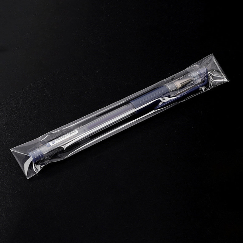 TETP 5wires فائقة الشفافة الشفافة OPP البلاستيك قلادة قلادة قلادة عرض تخزين القلم العرض الذاتي لسيلوفان لاصق