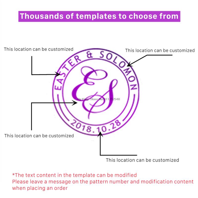 커스텀 왁스 밀봉 스탬프 로고 개인화 된 이미지 교체 구리 헤드 레트로 왁스 씰 스탬프 결혼식 포장 선물