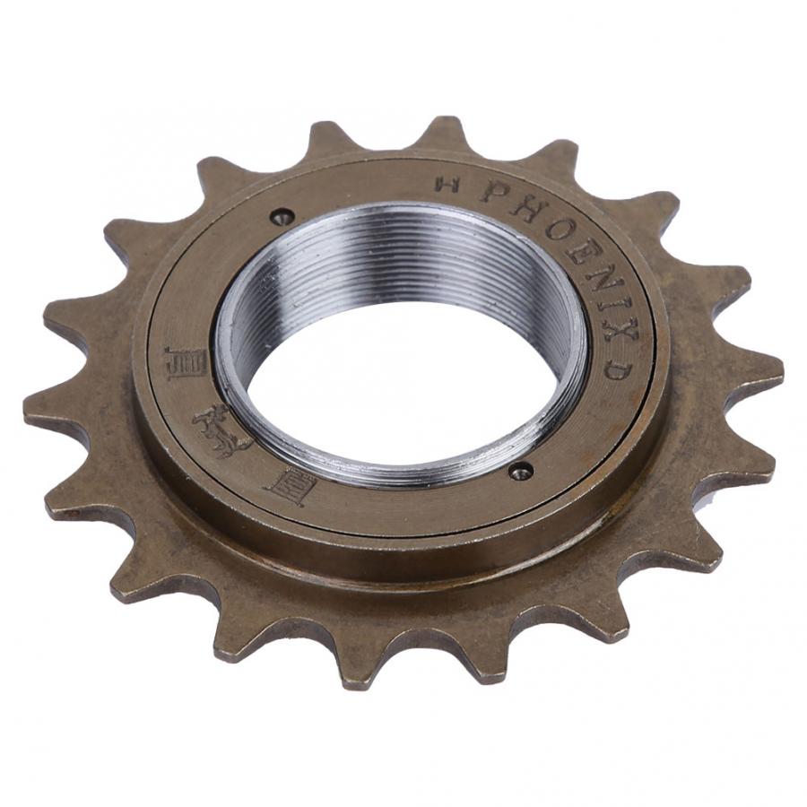 18T Bike Freewheel Chain Soprocket Metal Bike Cassette Single Speed ​​Bicycle Free Wheel Replacement Accessory