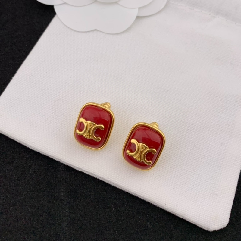 New designer earrings 18kgold Multicolor stud cute Earrings for women Earring ear rings Fashion Luxury brand jewelry gift