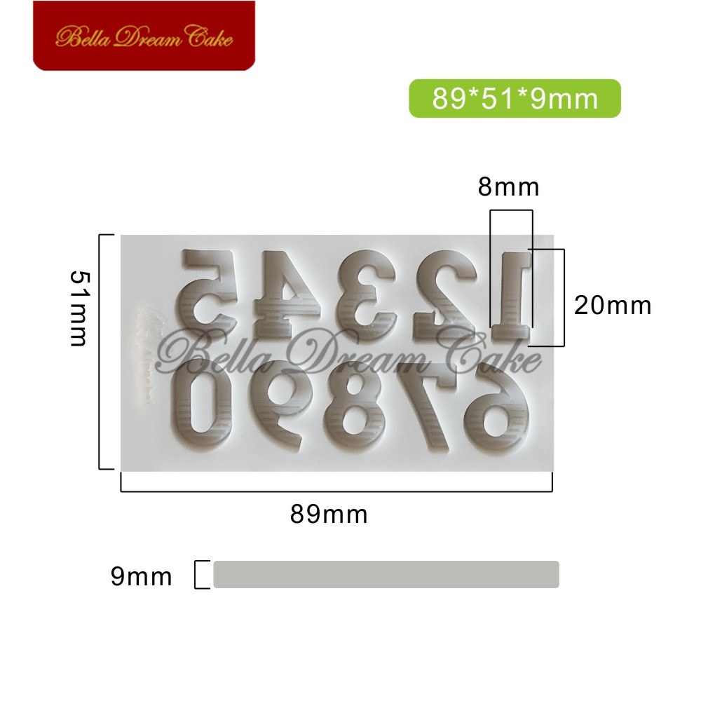 Stripe Uppercase / LETTRE MINOLASE / Numéro Moule de silicone Moules de chocolat fondant outil de décoration de gâteau