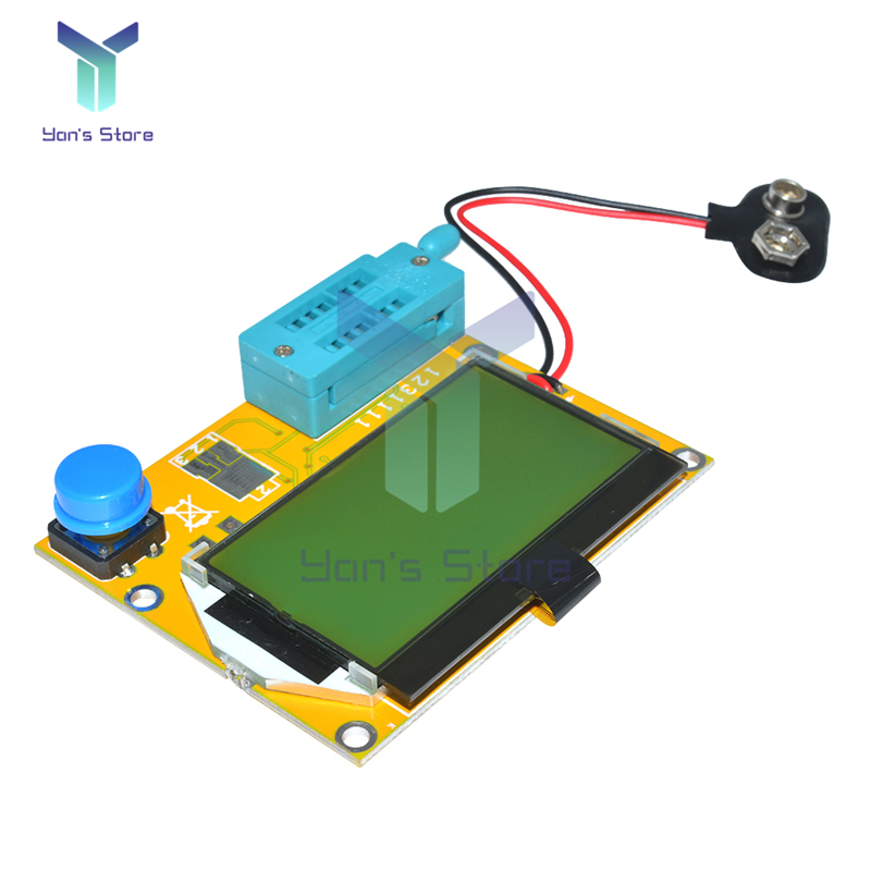 LCR-T4 ESR METER MTY328P TESTOR TESTER TESTER TRIODE CAPACITANCE SCR INDUDUCTANCE METER MOS / PNP / NPN LCR 12864 ÉCRAN