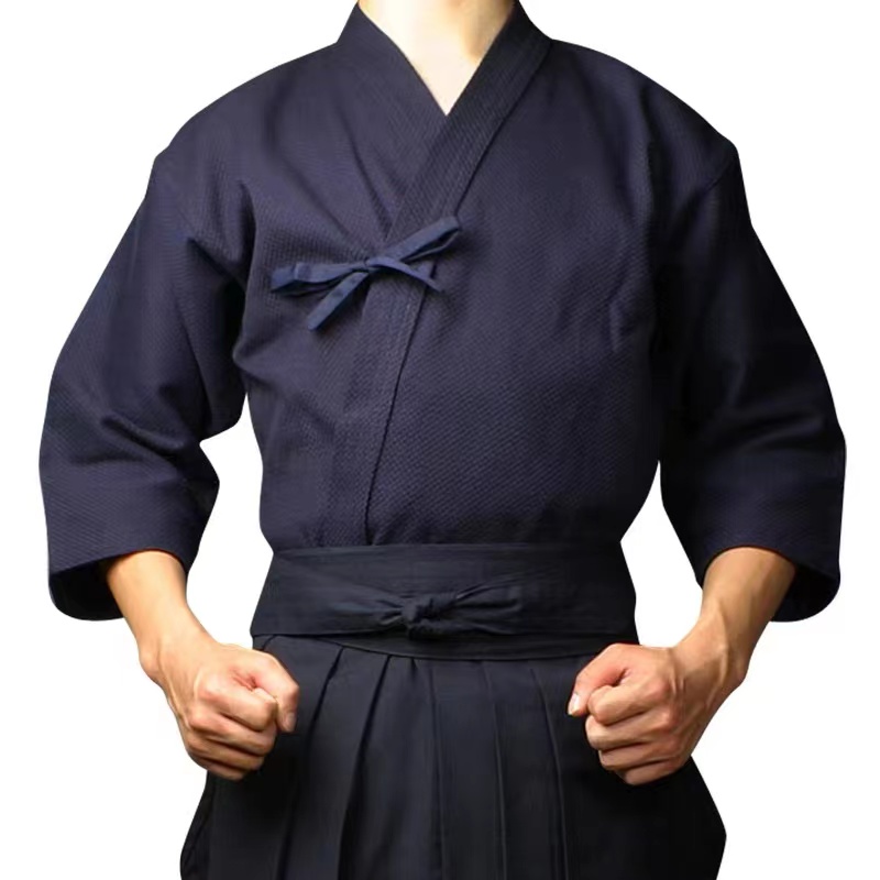日本剣道元hapkido格闘技衣料品スポーツウェアハカマメンズ女性伝統的な服 - 高品質100％コットン