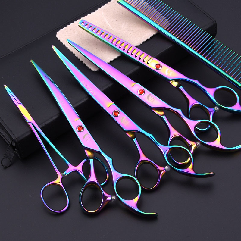  pet grooming scissors kit (5)