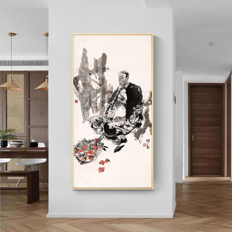 Figura cinese tradizionale bellezze in tela di pittura poster stampe arte da parete immagini soggiorno decorazioni la casa cuadros