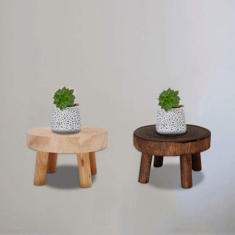 Nouveau support de pot de pot de plante en bois étagère à fleurs étagère
