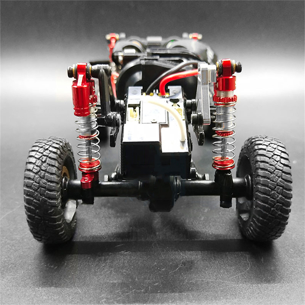 アルミニウムショックアブソーバーマウント固定下部シートメタルマウント1/18 RC CRAWLER CAR-Z JIMNY 4X4修正部品