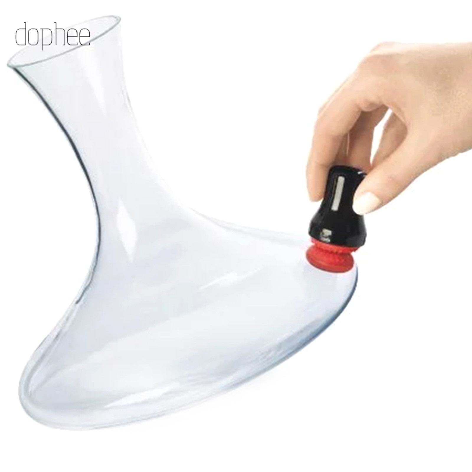 Dophee 磁気ガラススポットソフトシリコーンスクラバー磁気クリーニングブラシボトルブラシキープガラスの花瓶フラスコデカンター